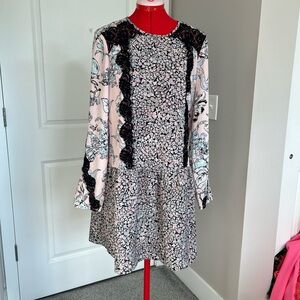 BCBGMaxAzria Pastel Floral Dress